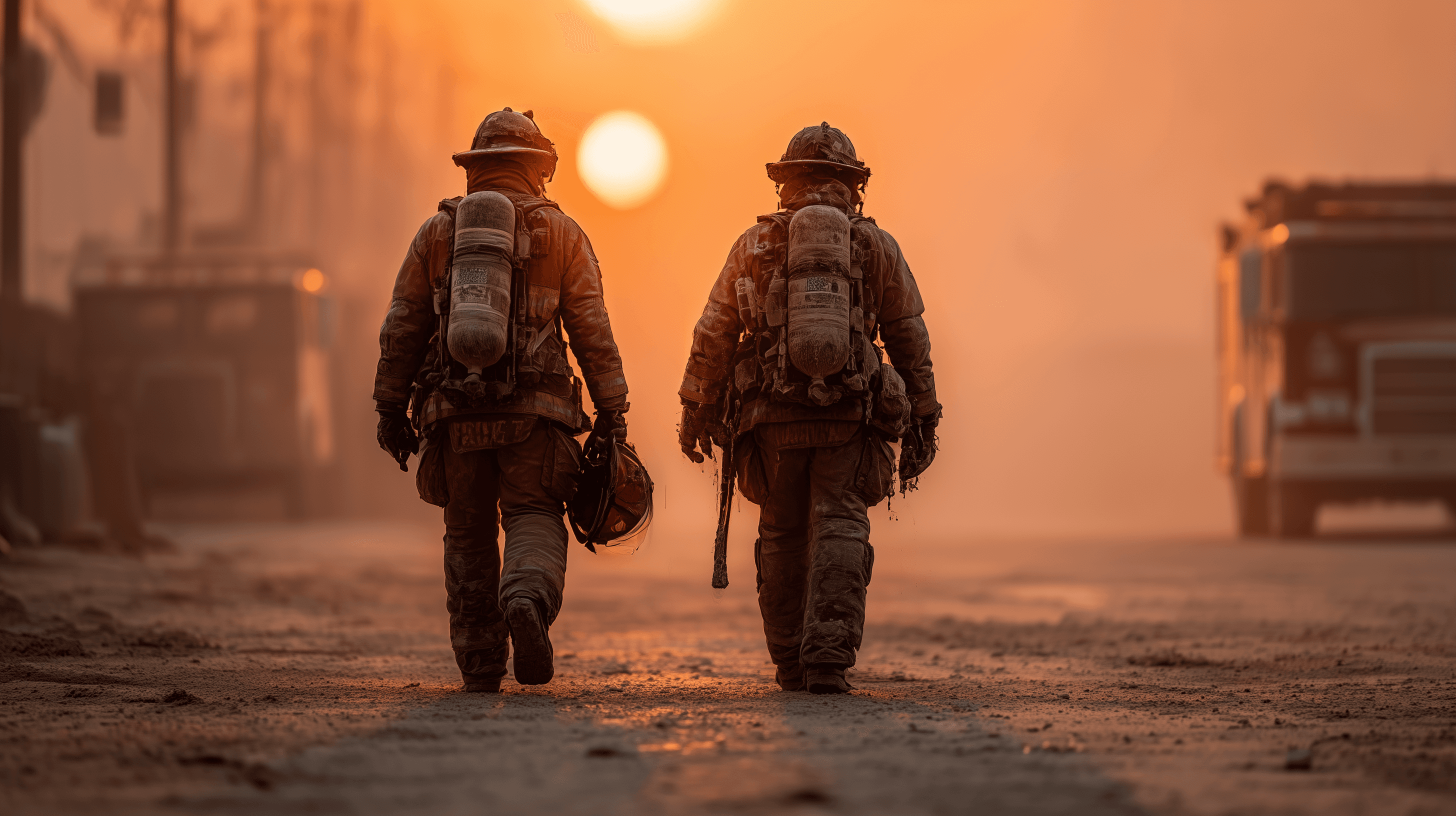 Two Firefighters - Founders of Firepath GTA Consulting